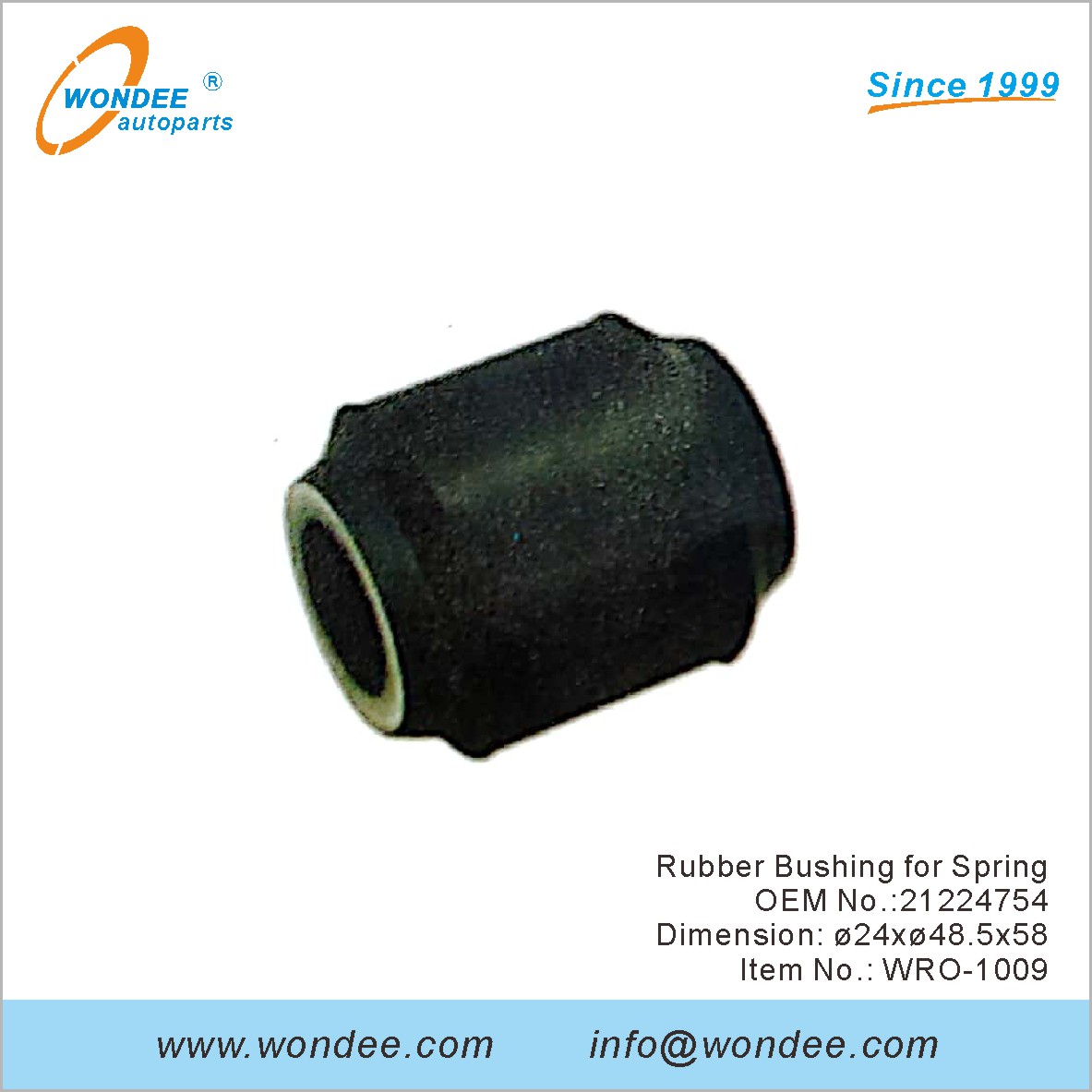 Suise en caoutchouc pour Spring OEM 21224754 pour ROR de Wondee