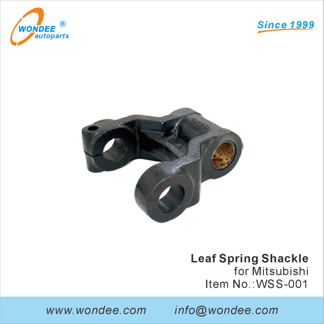 Cracket à printemps à printemps et feuilles pour les camions