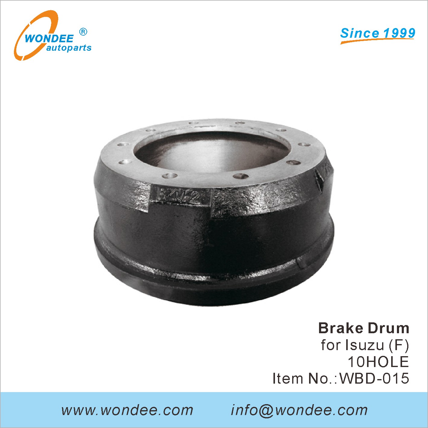 Tambour de frein Wondee (15)