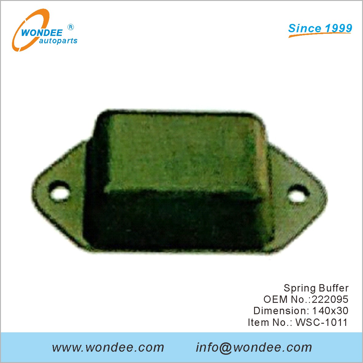 Tampon de printemps OEM 222095 de Wondee