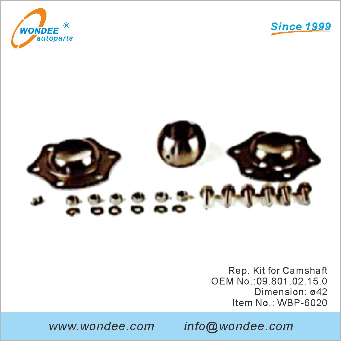 Kit de représentant pour Camarfaf OEM 0980102150 pour BPW de Wondee