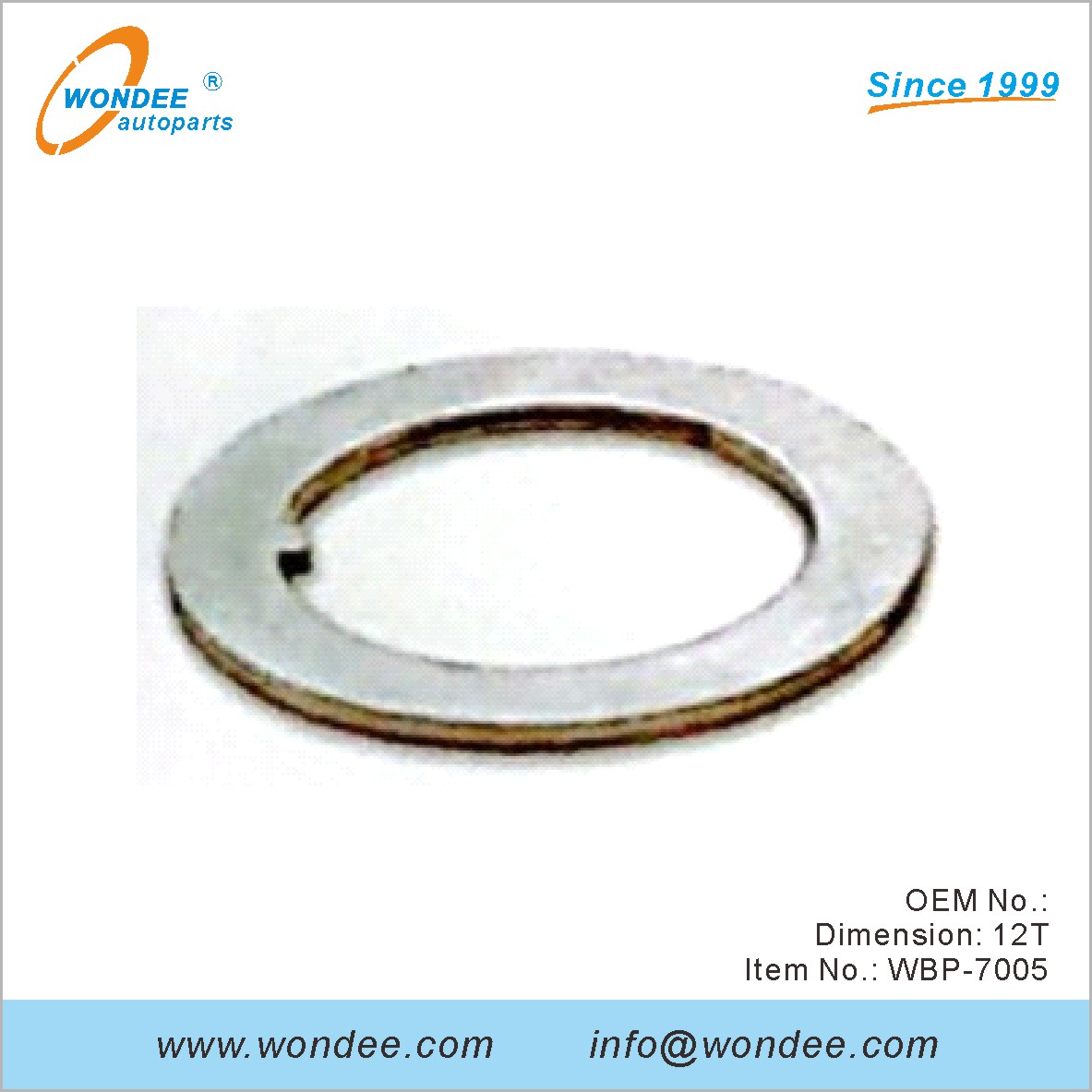 OEM pour BPW de Wondee (3)