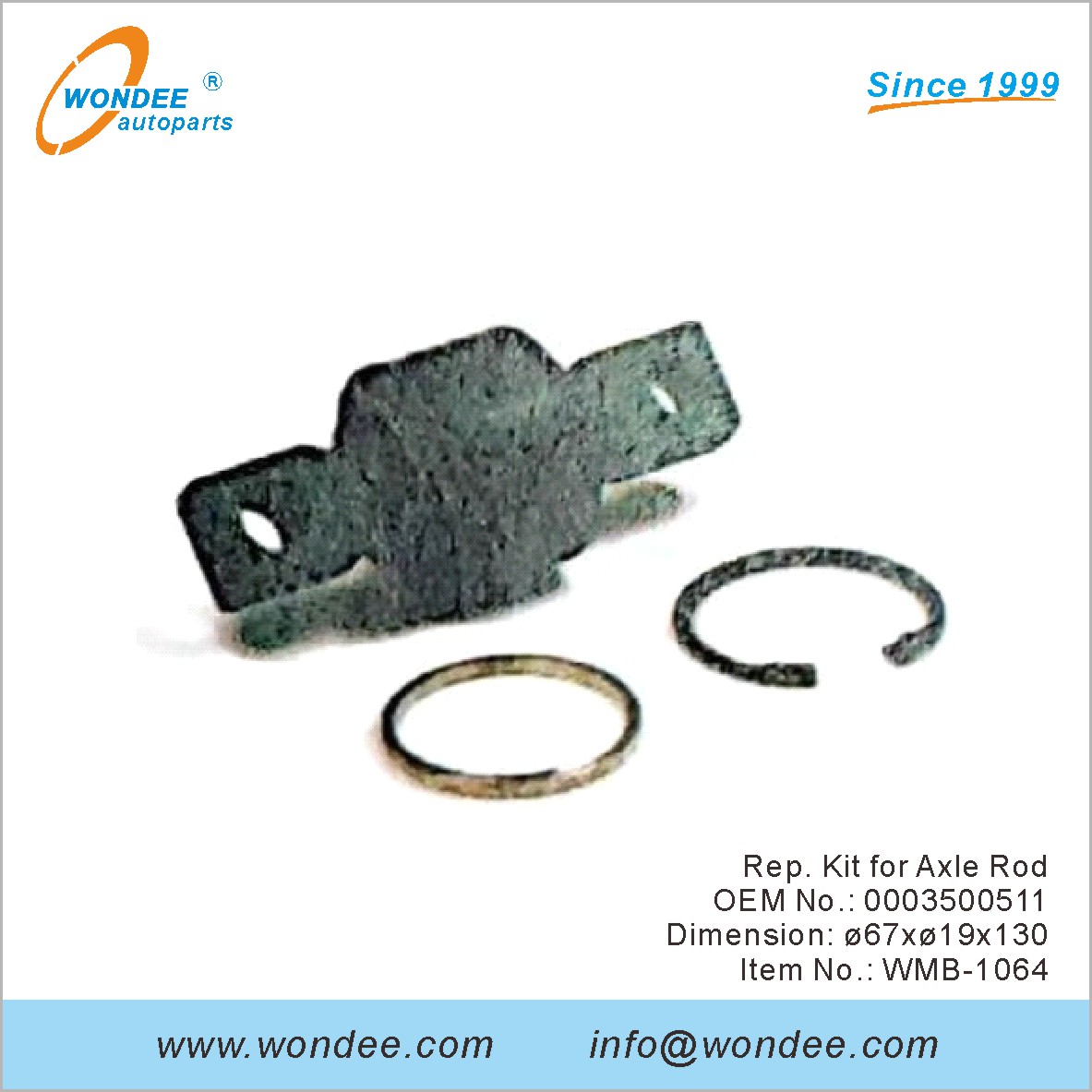 REP. Kit pour la tige d'essieu OEM 0003500511 pour Benz de Wondee