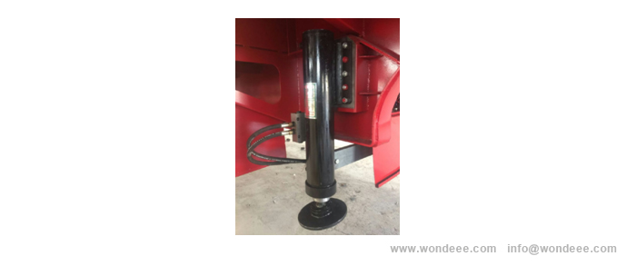 Gein d'atterrissage hydraulique de 28T pour semi-remorque de Chine (chinois) Fabricant / Wonais Autoparts