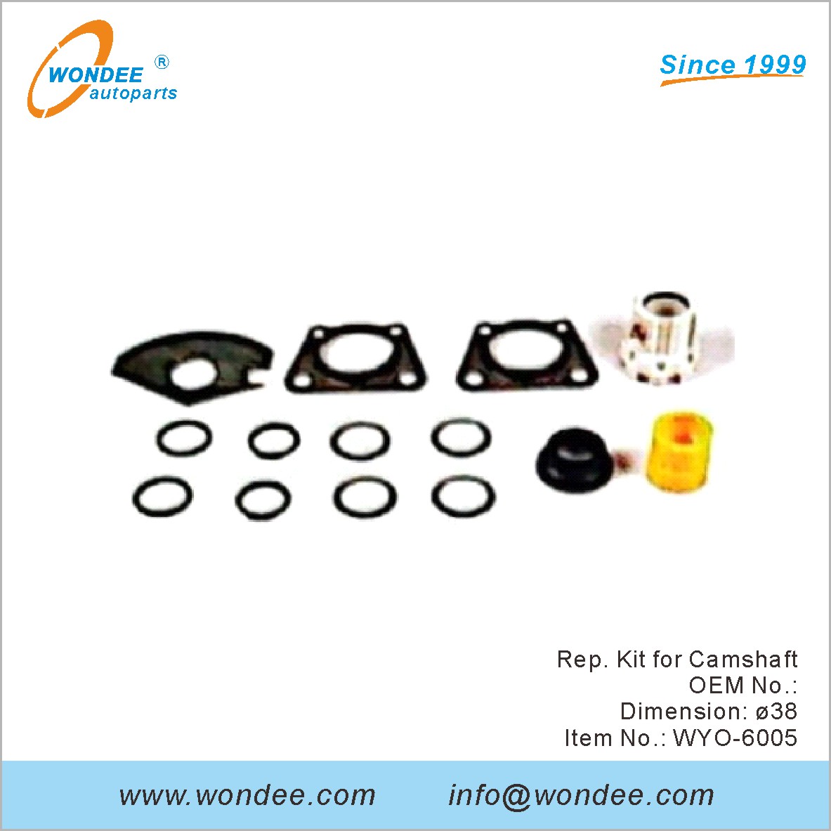 Kit de représentant pour l'OEM de l'arbre à cames pour Volvo de Wondee