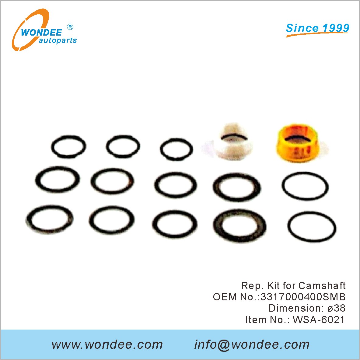 REP. Kit pour Camarfaft OEM 3317000400SMB pour SAF de Wondee