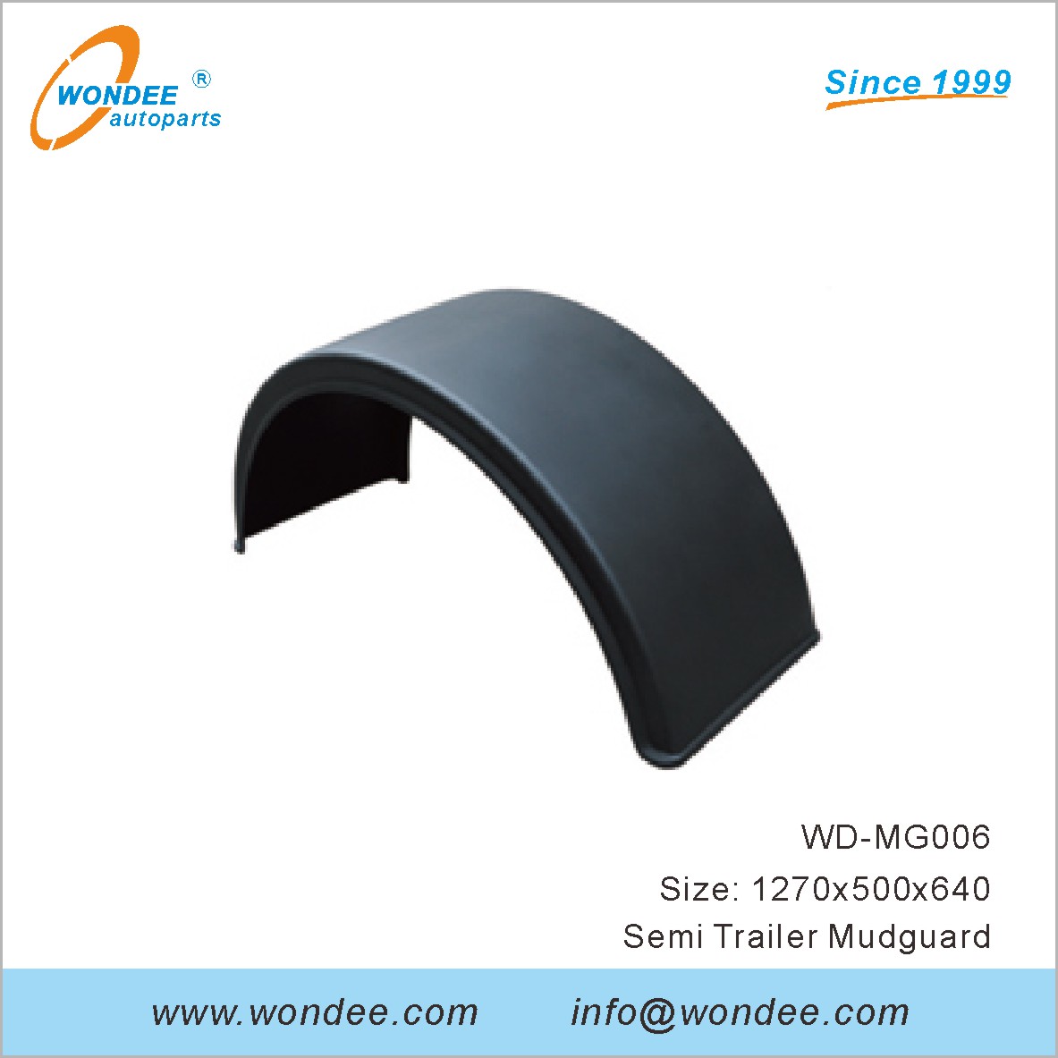 WD-MG-006 Semi-remorque de boue de boue de Wondee Autoparts (6)