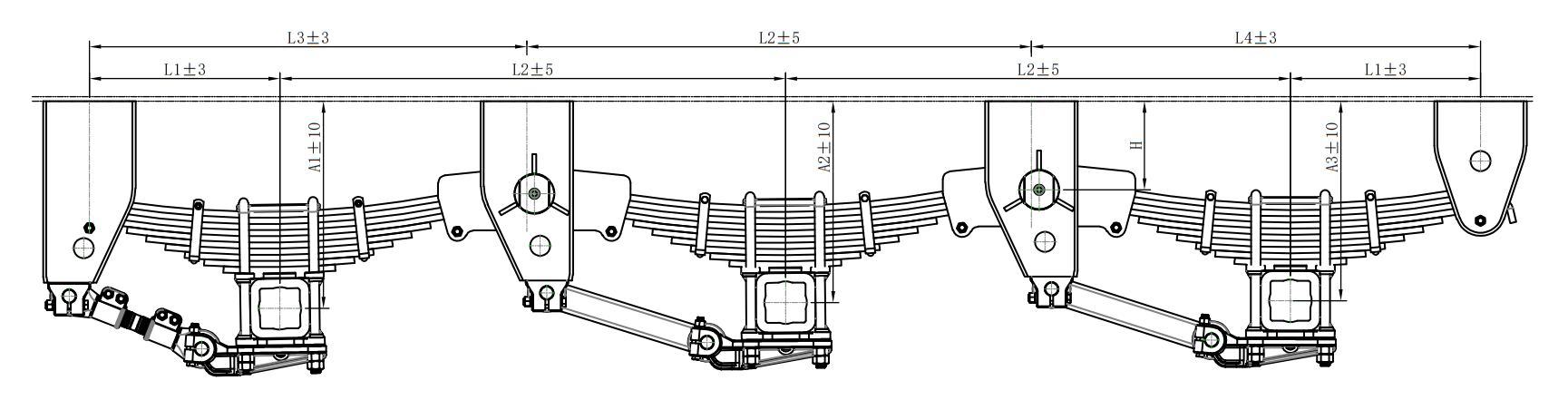 Suspension mécanique-WD203